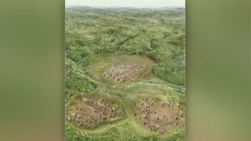 Rekonstrukce tří osad