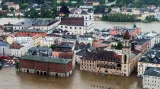 Povodně v německém Pasově