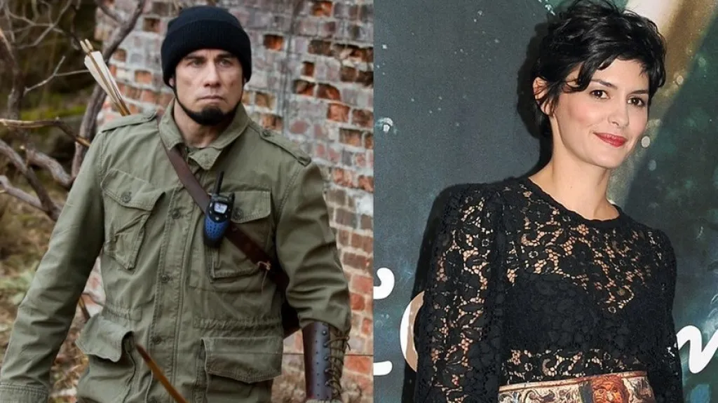 Zleva: John Travolta, Audrey Tautouová