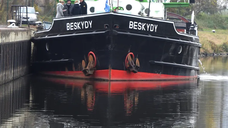 Český stát převzal remorkér Beskydy