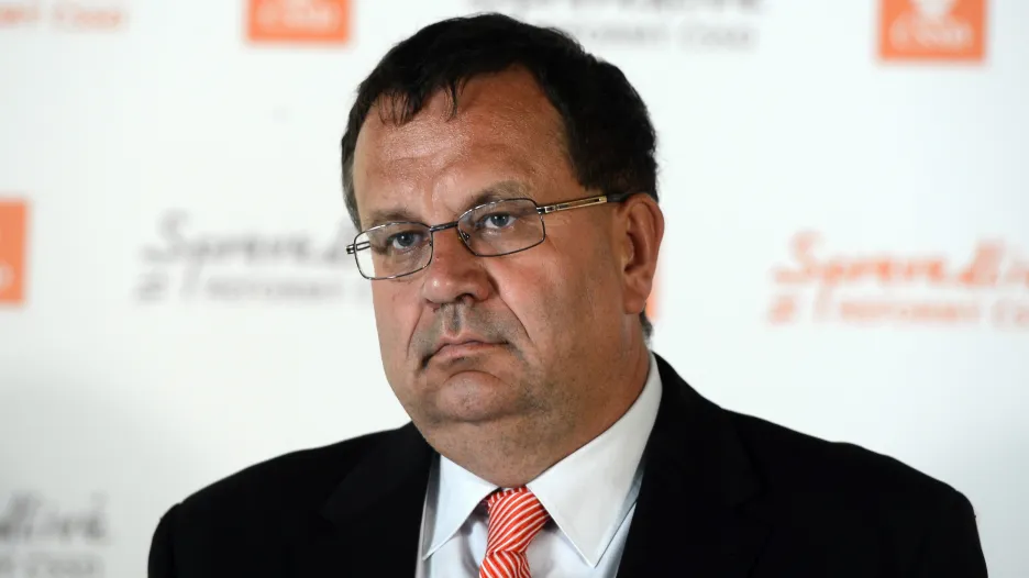 Jan Mládek na snímku z roku 2013