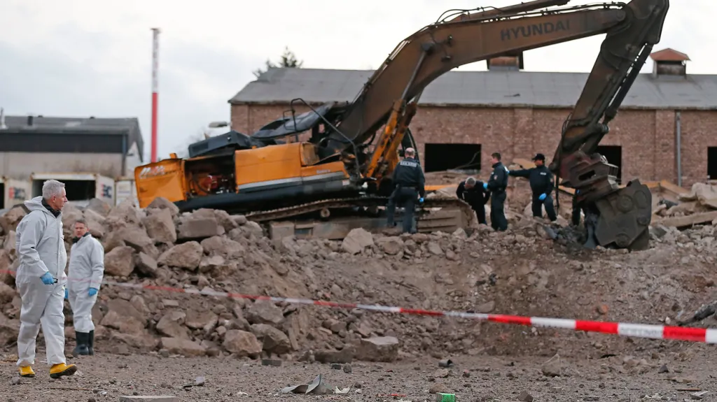 Bomba z druhé světové války zabila bagristu v Euskirchenu