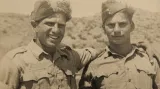 Po uznání exilové vlády v Londýně vstoupili oba bratři do armády v květnu 1942 a zúčastnili se pěšího a protileteckého výcviku. Tou dobou už byli rodiče v Česku zařazeni do transportu a krátce nato zavražděni v koncentračním táboře. Viktor Wellemín dostal rozkaz dostavit se do Tobruku k obsluze protiletadlového děla Bofors.