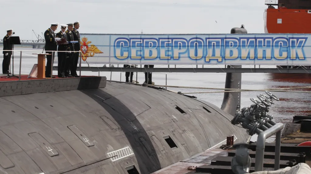Ruská jaderná ponorka Severodvinsk