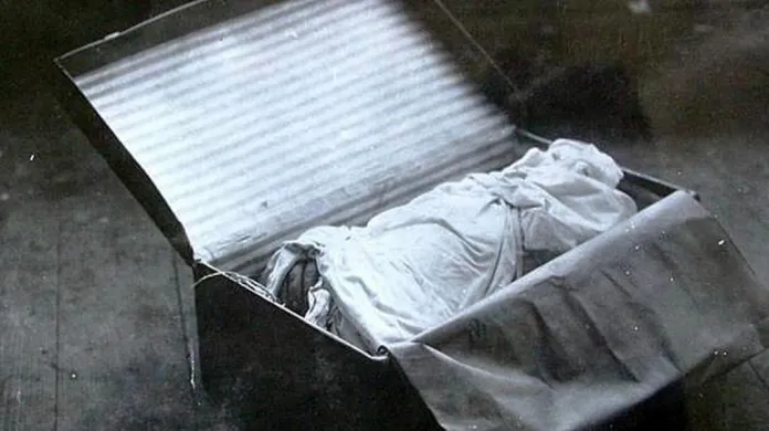 Kufry s ostatky Otýlie Vranské