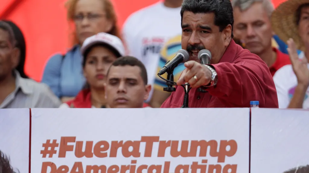Maduro na demonstraci