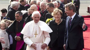 Papež Benedikt XVI., Angela Merkelová a Christian Wulff