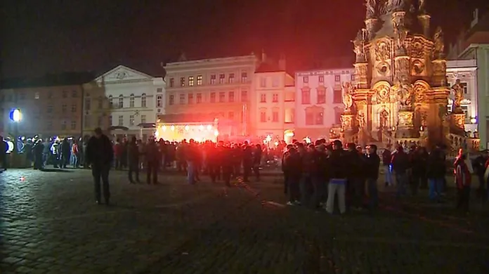 Sïlvestrovské oslavy v Olomouci