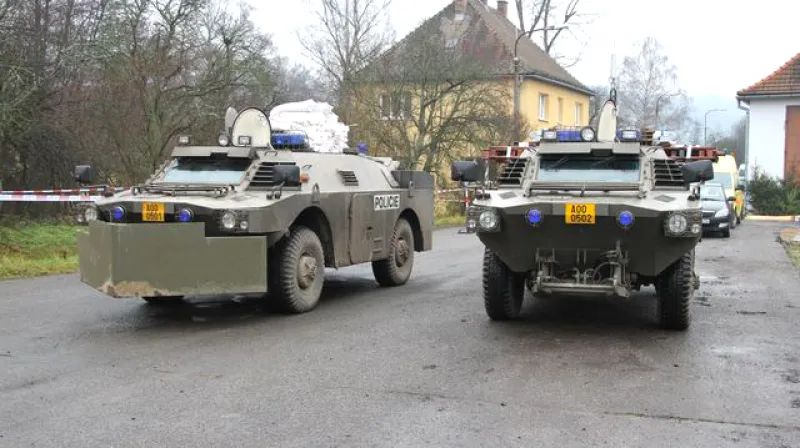 Obrněná pyrotechnická vozidla