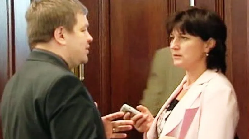 Olga Zubová a Petr Tluchoř