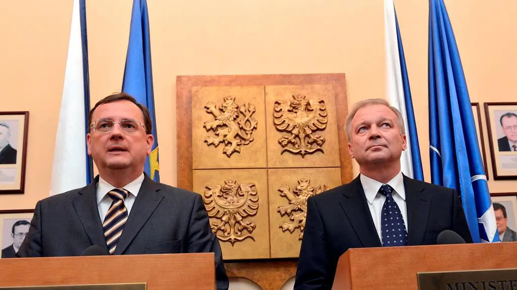Petr Nečas a Vlastimil Picek