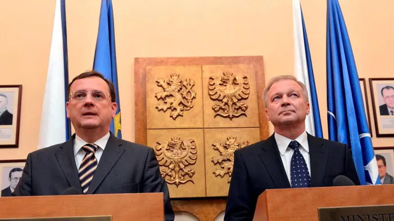 Petr Nečas a Vlastimil Picek