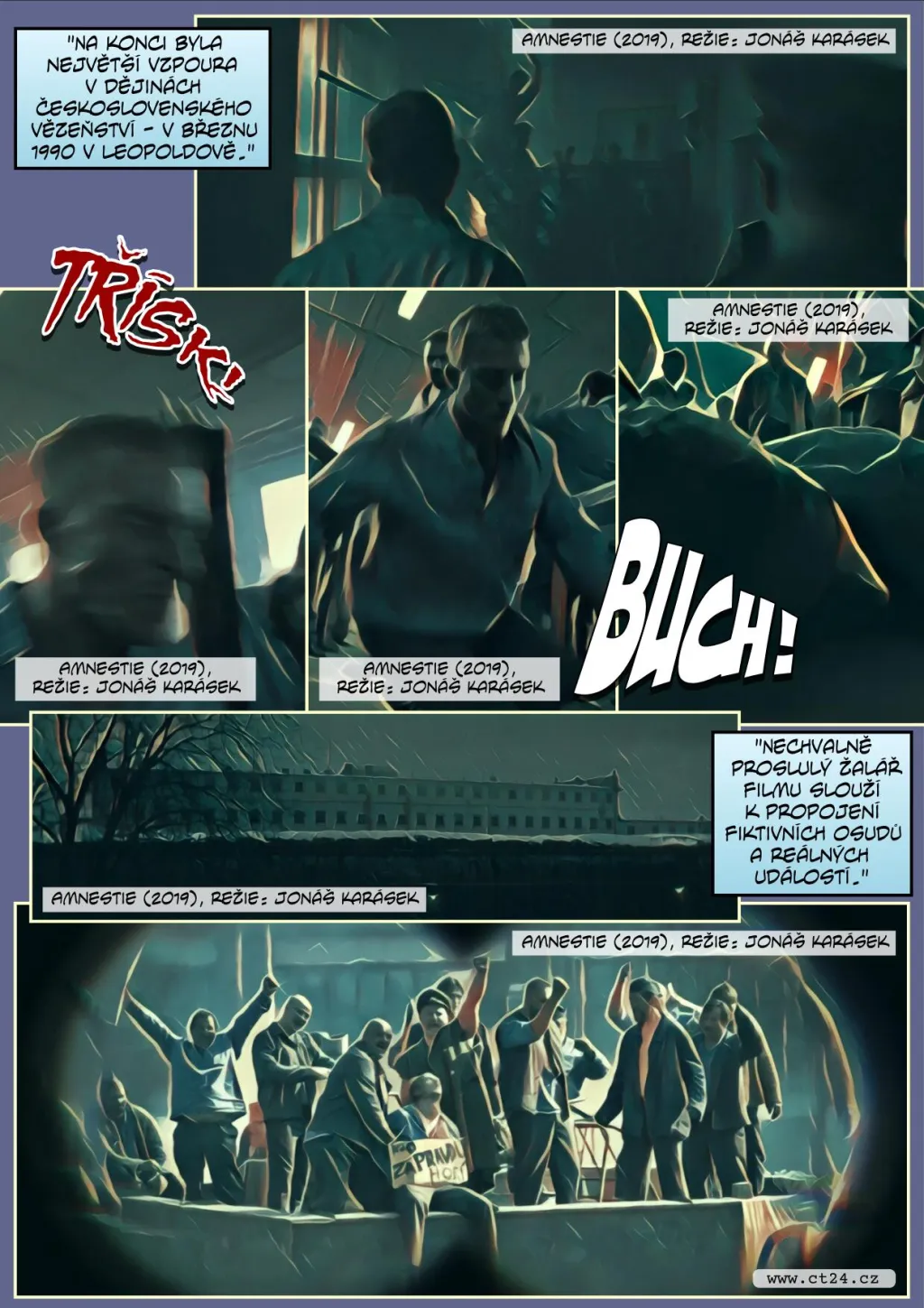 Politické drama inspirované skutečností. Nový film připomene důsledky Havlovy amnestie