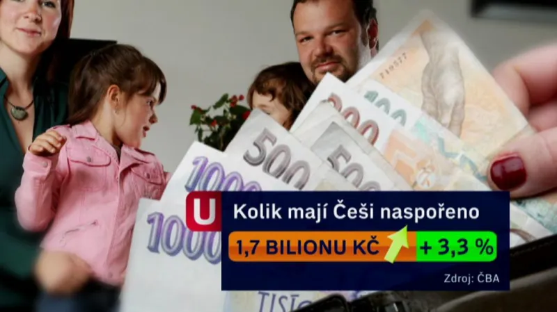 Kolik mají Češi naspořeno
