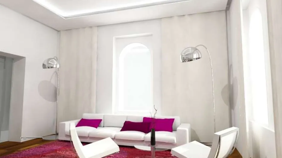 Interiér domu Sněžka v Mariánských Lázních