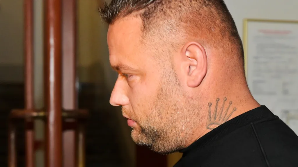 Čeněk Pazderka u krajského soudu v Plzni,15. října 2019