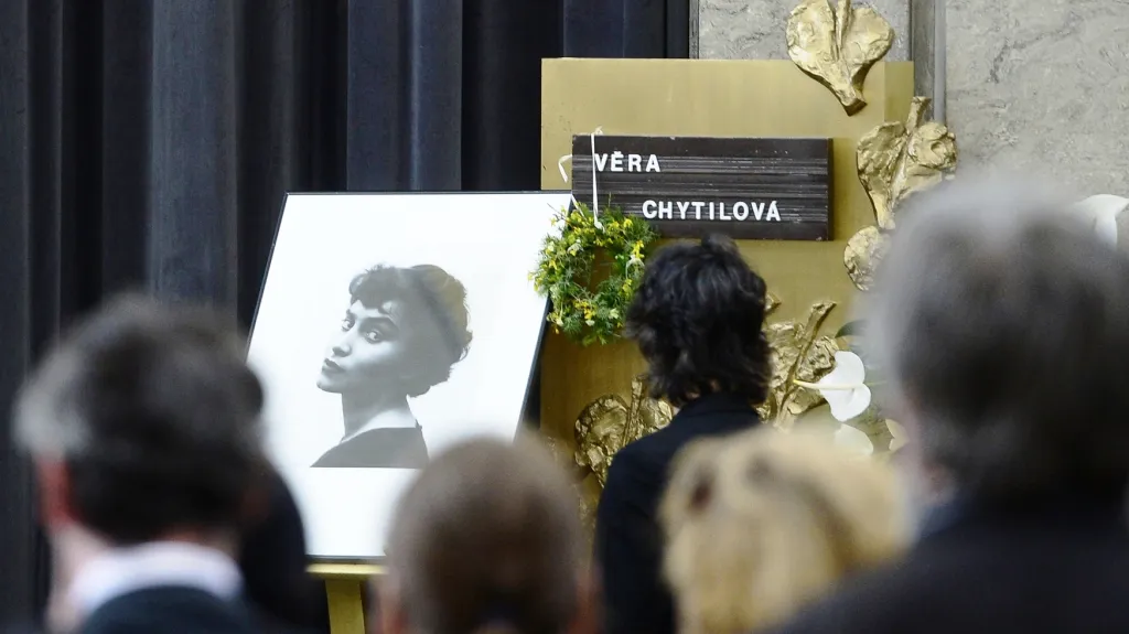 Poslední rozloučení s Věrou Chytilovou