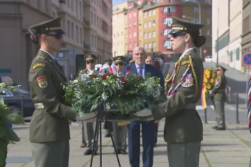 Před 80 lety začala vznikat Svobodova armáda. Místo v Buzuluku se na ni letos vzpomínalo v Dejvicích