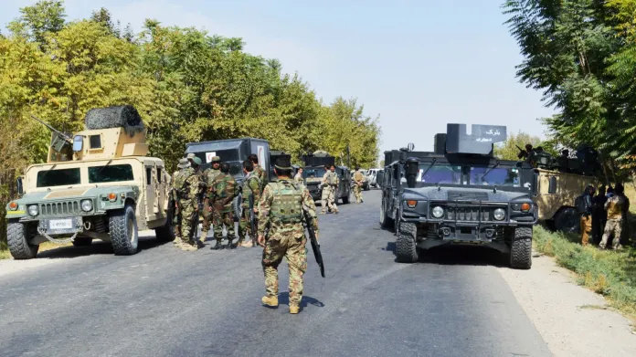 Vládní jednotky poblíž Kunduzu