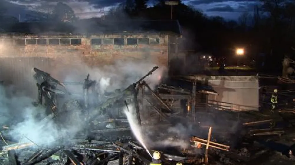 Požár zoo v Karlsruhe