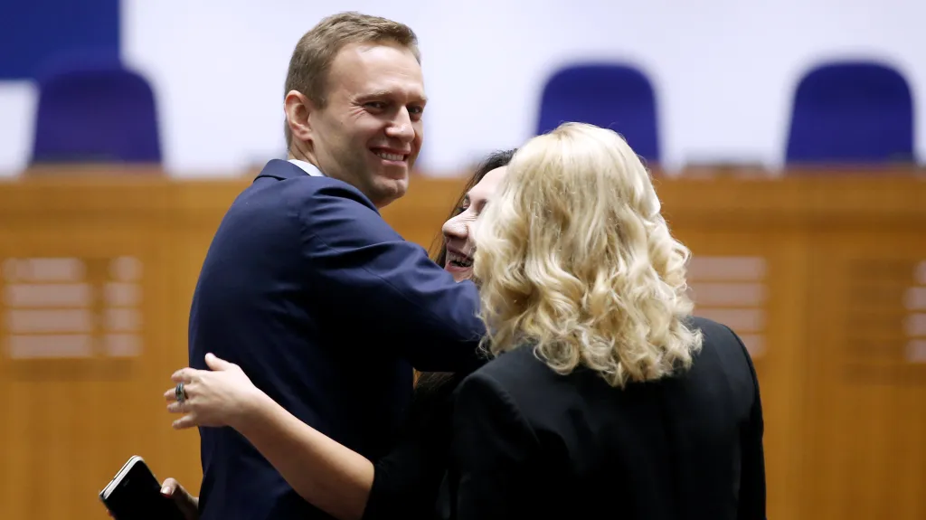 Alexej Navalnyj ve Štrasburku