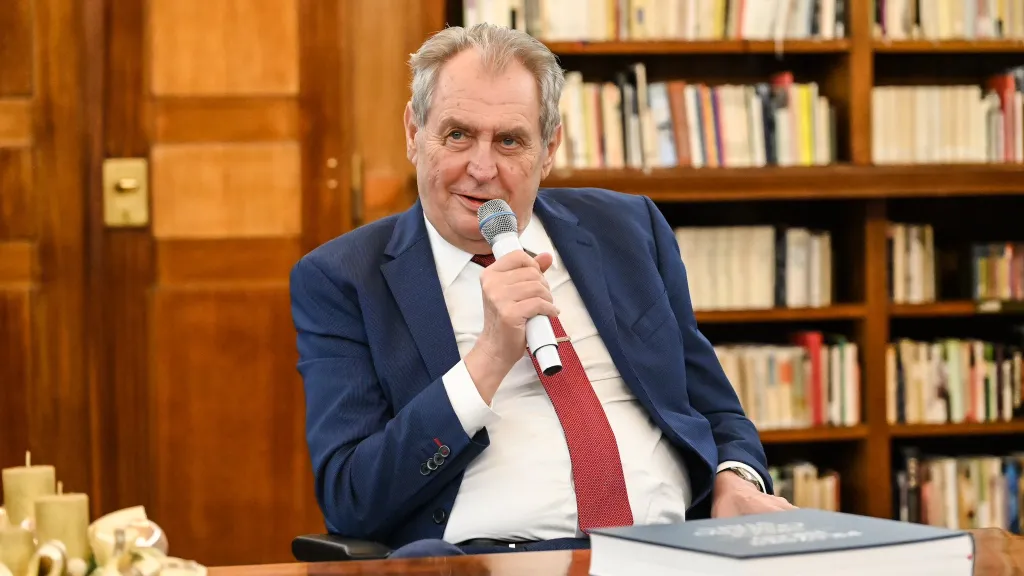 Tidligere president Miloš Zeman