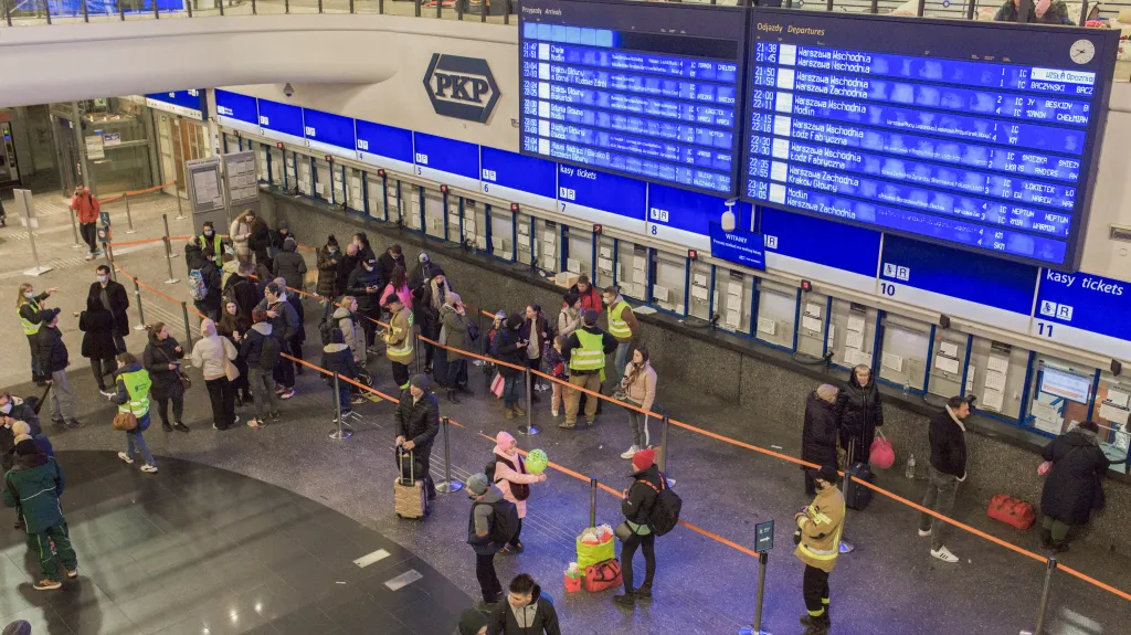 Hlavní nádraží ve Varšavě