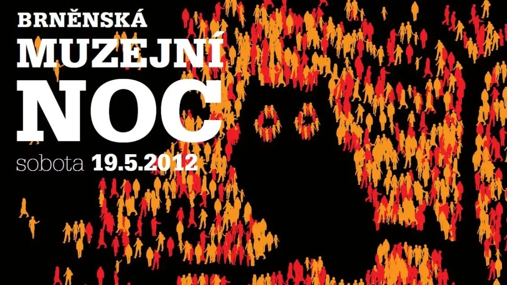 Plakát 8. ročníku Brněnské muzejní noci