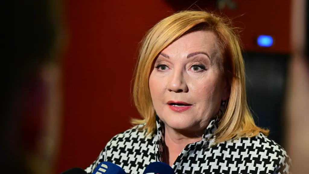 Ministryně financí Alena Schillerová (ANO)