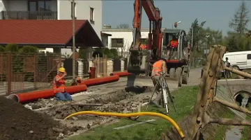 Stavba kanalizace