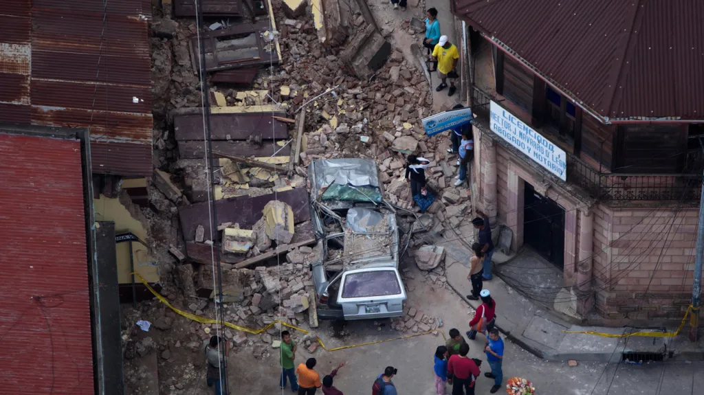 Zemětřesení v Guatemale