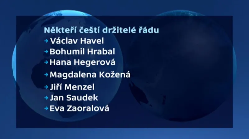 Držitelé Řádu umění a literatury