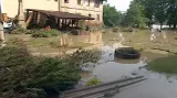 Záplavy v Jeseníku nad Odrou