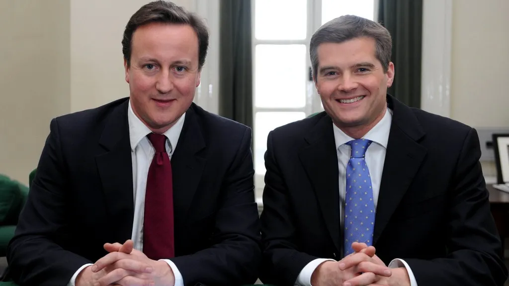 David Cameron a Mark Harper