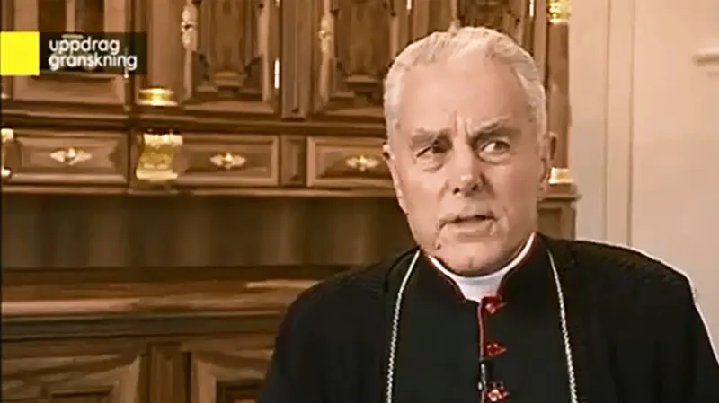 Richard Williamson v rozhovoru pro švédskou televizi