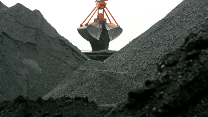 Těžba černého uhlí