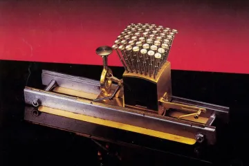 Psací stroj slaví 300 let