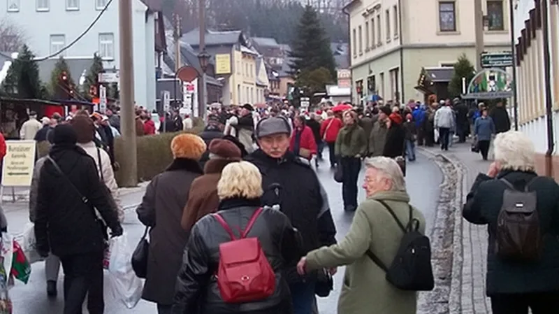 Německé hornické město Seiffen