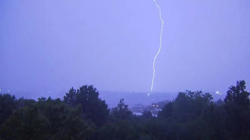 Bouřky zasáhly Česko