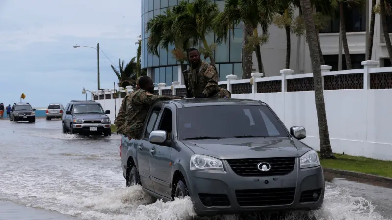 Hurikán Earl zasáhl Belize