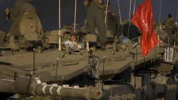 Izraelští vojáci v blízkosti hranic s Gazou