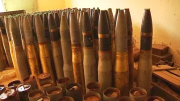 Opuštěné libyjské zbraně