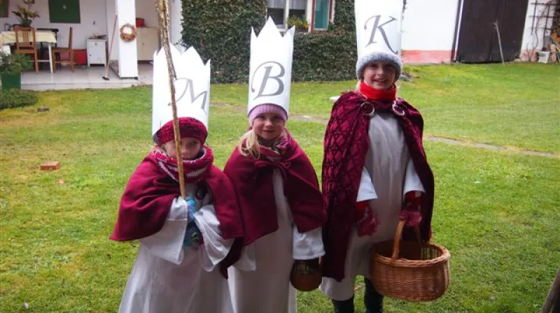 Tříkrálová koleda v Příbrazi