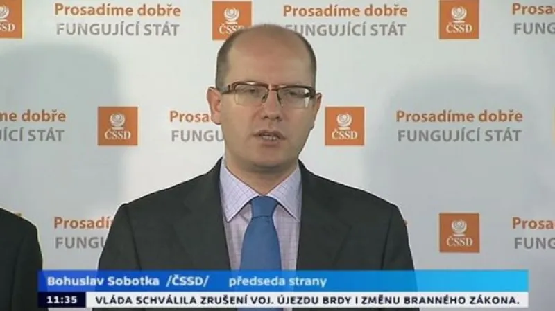 TK ČSSD o církevních restitucích a ČD Cargo