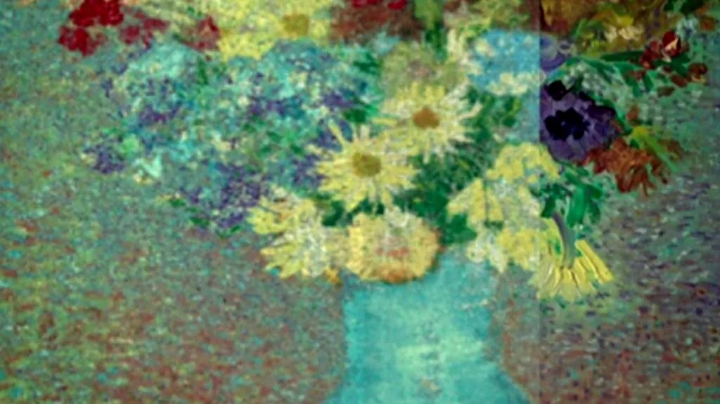 Odkrývání původních barev na obraze Van Gogha