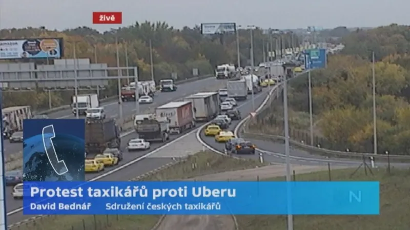 David Bednář ze sdružení taxikářů: Pojedeme znovu třeba hned zítra