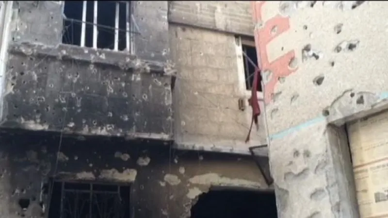 Zmar v uprchlickém táboře Jarmúk