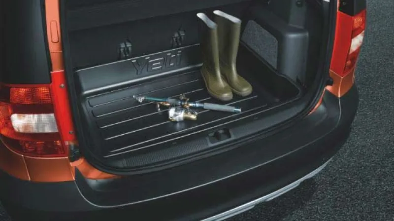 Zavazadlový prostor Škody Yeti Champion