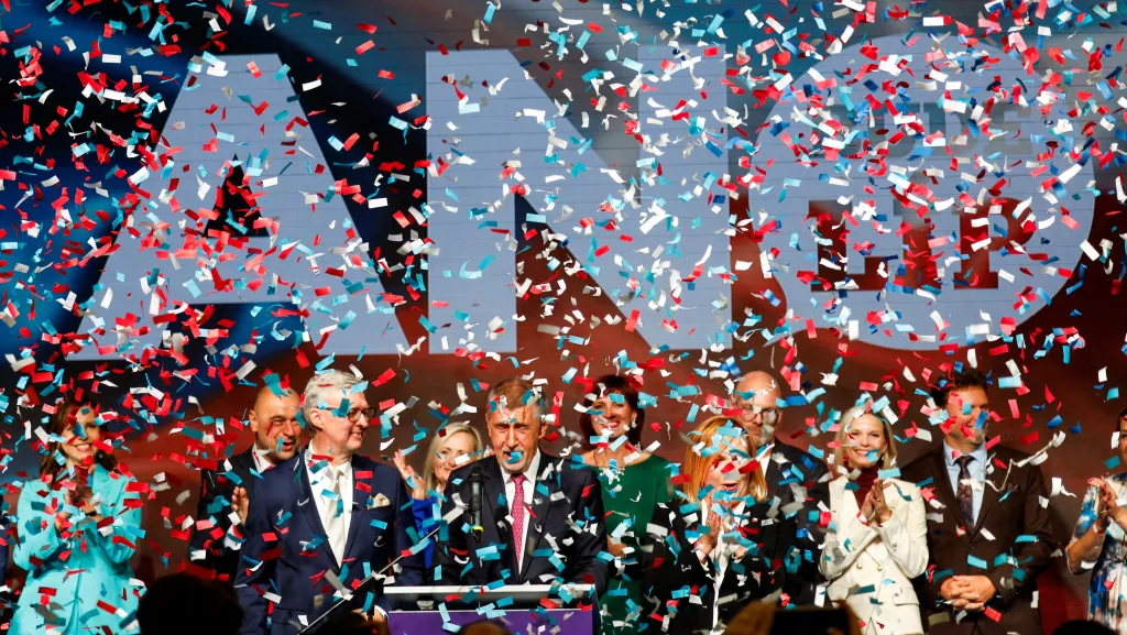 Tisková konference hnutí ANO