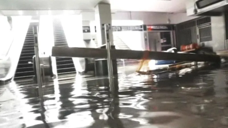Zatopené newyorské metro
